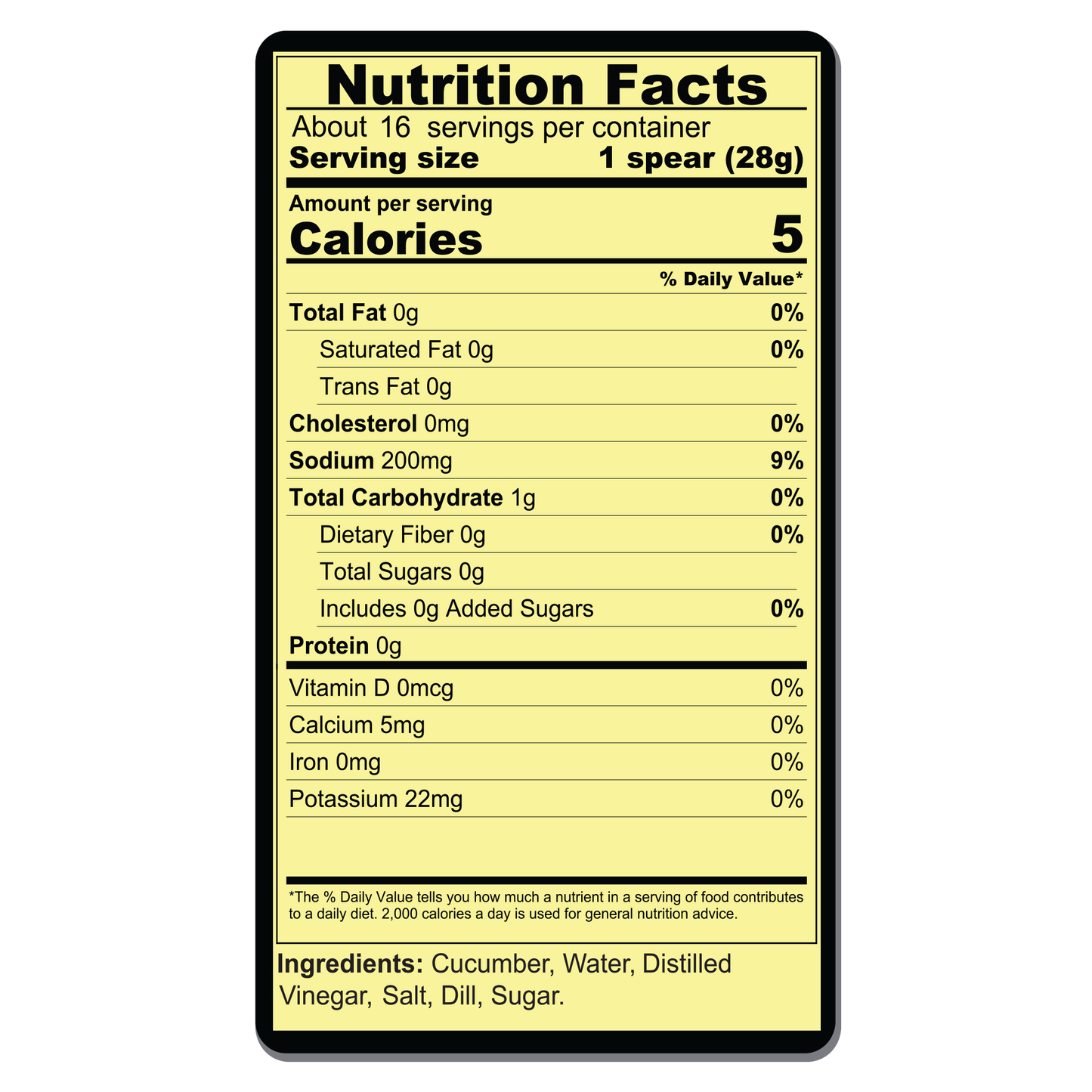 Classic Dill - Pickle Spears (32 oz)