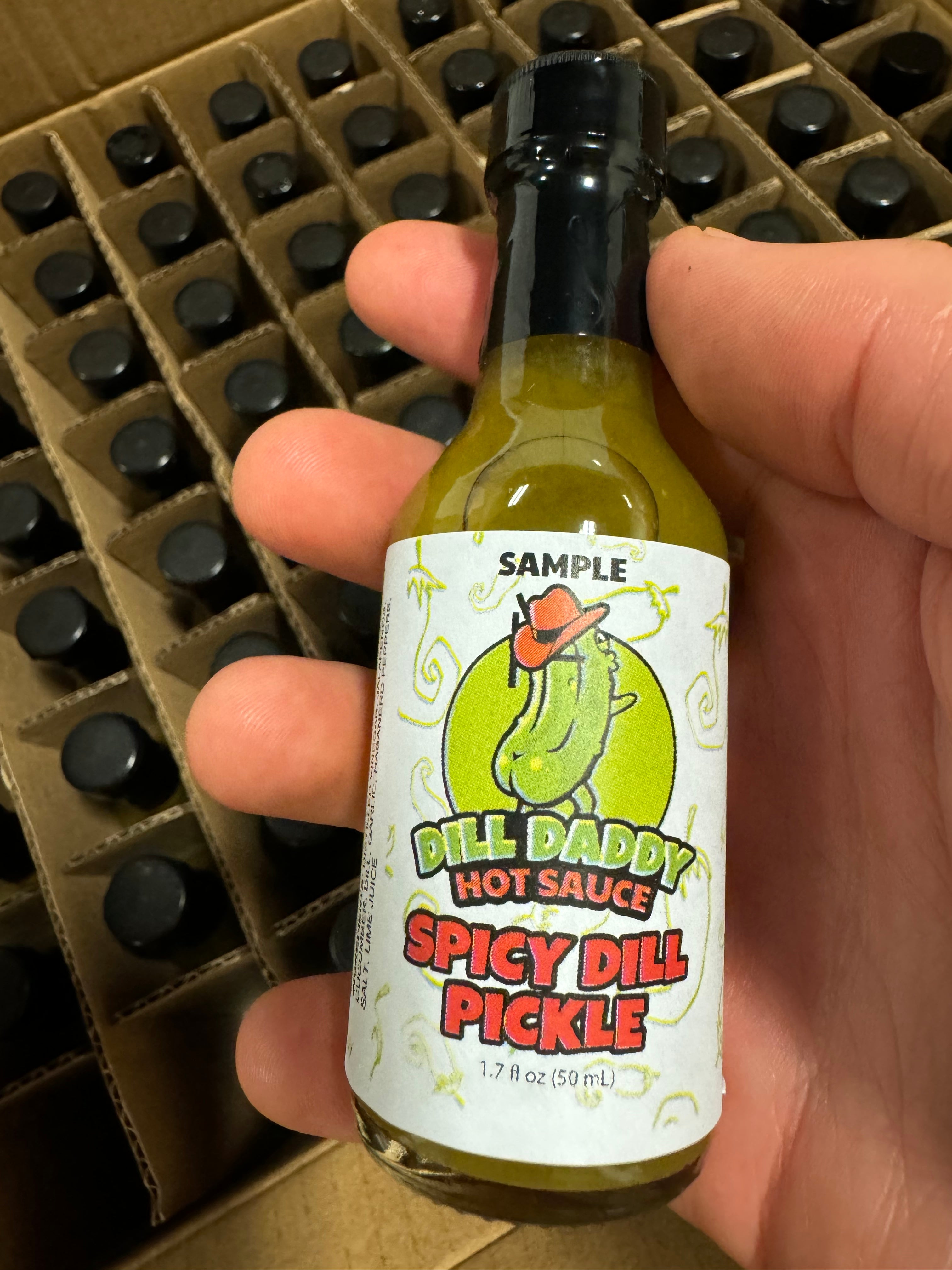 Spicy Dill Pickle Hot Sauce Sample – Dill Daddy Pickles