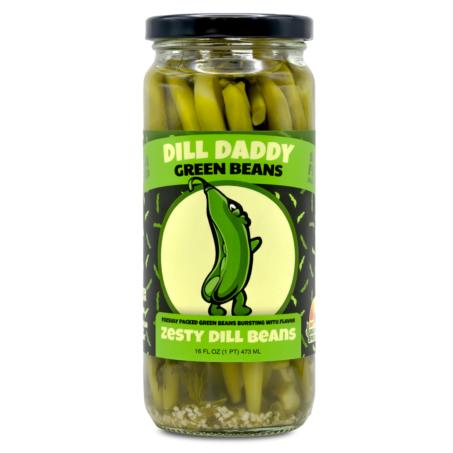 Zesty Dill Beans 1 Jar (16 oz)