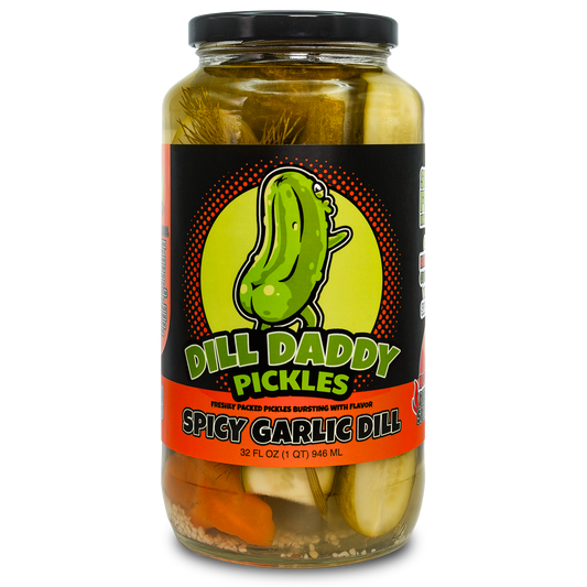 Spicy Garlic Dill - Pickle Spears (32 oz)